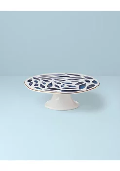 Outlet 🌟 Lenox Blue Bay Cake Plate 🛒 -Lenox store Belk 1029