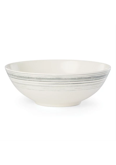 Hot Sale 🛒 Lenox® Textured Neutrals Stripe Serving Bowl ✨ 2 Hot Sale 🛒 Lenox® Textured Neutrals Stripe Serving Bowl ✨ - Image 2