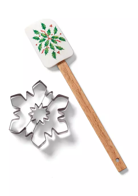 Buy 😀 Lenox® Holiday Spatula & Snowflake Cookie Cutter Set 🛒 3 Buy 😀 Lenox® Holiday Spatula & Snowflake Cookie Cutter Set 🛒 - Image 3