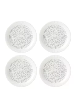 Discount 😉 Lenox® White and Gray Accent Plate Set ⭐