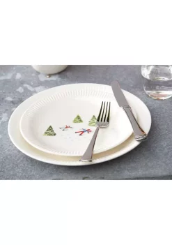Budget ⌛ Lenox® Profile Snow Day 12-Piece Dinnerware Set 🎉 -Lenox store Belk 140