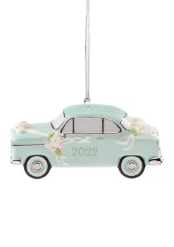Wholesale 🌟 Lenox® 2022 Just Married Vintage Car Ornament 😀