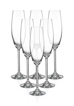 Budget 🥰 Lenox® Tuscany Classics Flutes Set of 6 Champagne Glasses 🎁