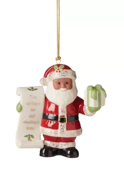 Hot Sale ✨ Lenox® Santa with List Ornament ✨ -Lenox store Belk 179