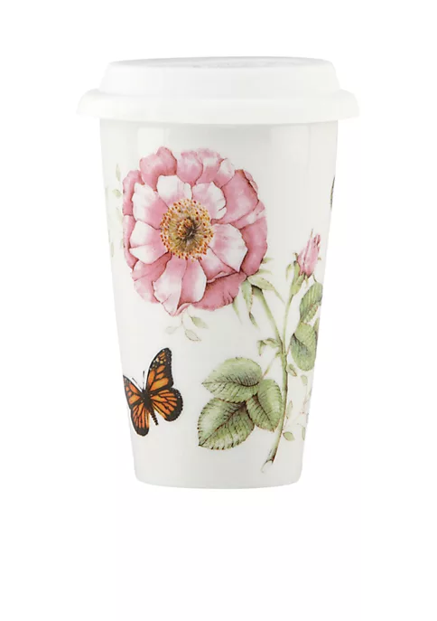 Brand new 😀 Lenox® Butterfly Meadow Dinnerware Thermal Travel Mug 12-oz. ❤️ 1 Brand new 😀 Lenox® Butterfly Meadow Dinnerware Thermal Travel Mug 12-oz. ❤️