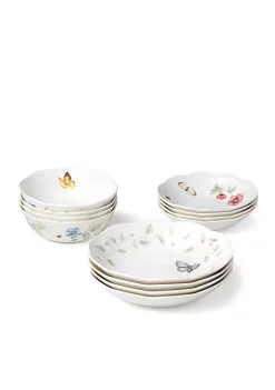 Best deal ✨ Lenox® Butterfly Meadow 12-pc. Bowl Set 😀 -Lenox store Belk 201