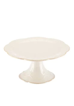 Best Sale ⭐ Lenox® French Perle White™ Pedestal Cake Plate 😀