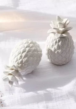 Cheap 🧨 Lenox® Wicker Creek Pineapple Salt & Pepper Shaker Set 🛒 -Lenox store Belk 256