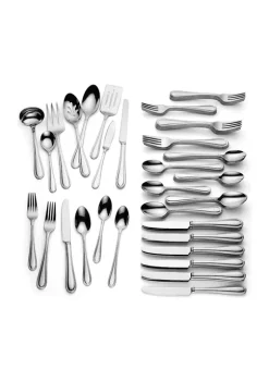 Promo 😉 Lenox® Ashbridge 80-Piece Flatware Set 😍 -Lenox store Belk 276