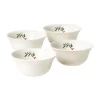 Budget 💯 Lenox® Profile Snow Day Set of 4 Bowls 🎉