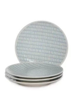 Cheap 🎁 Lenox® Set of 4 Textured Neutrals Accent Plates 🔥 -Lenox store Belk 294