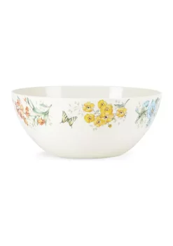 Cheapest 🔔 Lenox® Butterfly Meadow Melamine Large Serving Bowl ⭐