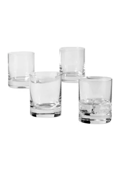 Buy 💯 Lenox® Tuscany Classics 4-Piece Cylinder Double Old Fashioned Glass Set ⌛ -Lenox store Belk 323