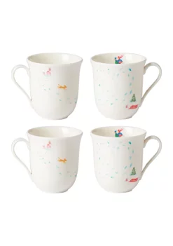 Coupon 🎉 Lenox® Profile Snow Day Set of 4 Mugs 🌟 9 Coupon 🎉 Lenox® Profile Snow Day Set of 4 Mugs 🌟 -Lenox store Belk 335