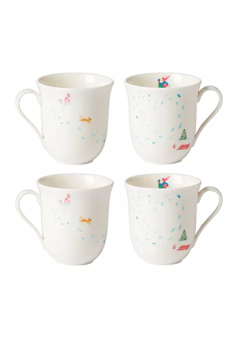 Coupon 🎉 Lenox® Profile Snow Day Set of 4 Mugs 🌟 5 Coupon 🎉 Lenox® Profile Snow Day Set of 4 Mugs 🌟 - Image 5