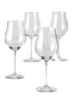Hot Sale 🎁 Lenox® Tuscany Classics Set of 4 Rose Glasses 🥰 -Lenox store Belk 343