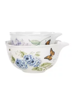 Coupon 🧨 Lenox® Butterfly Meadow 2-Piece Nesting Bowl Set ⌛ -Lenox store Belk 360