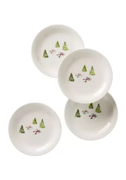 Best reviews of 😉 Lenox® Profile Snow Day Set of 4 Accent Plates 🔥