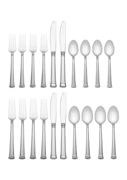 Best deal 🔥 Lenox® Eternal 20-Piece Flatware Set 👍