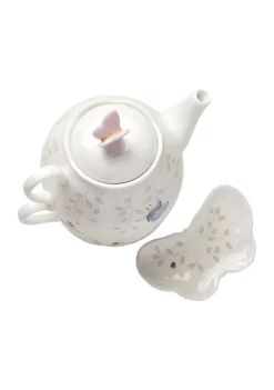 Outlet ✔️ Lenox® Butterfly Meadow 3 Piece Tea Set ✔️ -Lenox store Belk 417