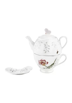 Outlet ✔️ Lenox® Butterfly Meadow 3 Piece Tea Set ✔️ -Lenox store Belk 418