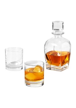 Discount ✔️ Lenox® Tuscany Classics 3-Piece Whiskey Decanter & Glass Set 🌟 -Lenox store Belk 426