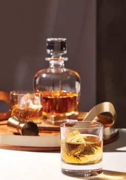 Discount ✔️ Lenox® Tuscany Classics 3-Piece Whiskey Decanter & Glass Set 🌟 -Lenox store Belk 428