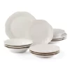 Cheapest ✔️ Lenox French Perle 12-Piece Plate & Bowl Dinnerware Set ⭐