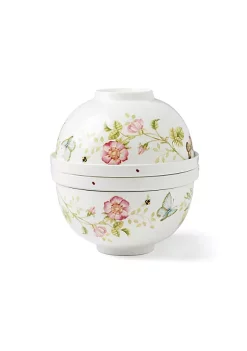 New 👏 Lenox Butterfly Meadow Luna 8-Piece Nesting Dinnerware Set 💯