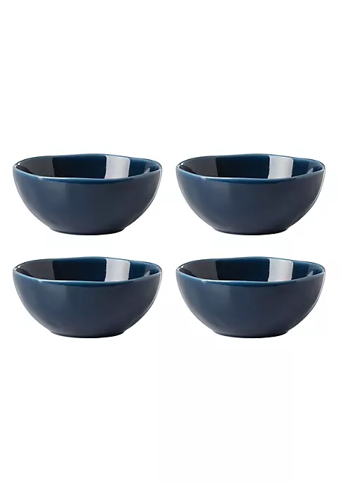 Outlet ❤️ Lenox Bay Colors 4-Piece All-Purpose Bowls, Blue 👍 4 Outlet ❤️ Lenox Bay Colors 4-Piece All-Purpose Bowls, Blue 👍 - Image 4