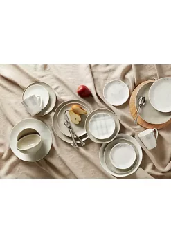 Best Sale 😍 Lenox Oyster Bay 4-Piece Tidbit Plates, Assorted Patterns 👏 -Lenox store Belk 624