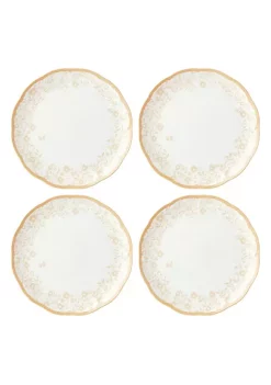 Hot Sale 👍 Lenox Butterfly Meadow Cottage 4-Piece Dinner Plates 😉 -Lenox store Belk 634