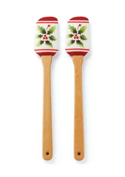 Best Pirce 👏 Lenox® Set of 2 Hand Painted Stripe Spatulas ❤️