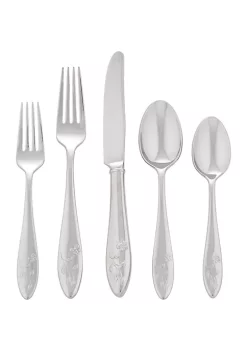 Flash Sale 🌟 Lenox® Butterfly Meadow 20-Piece Flatware Set 🎉