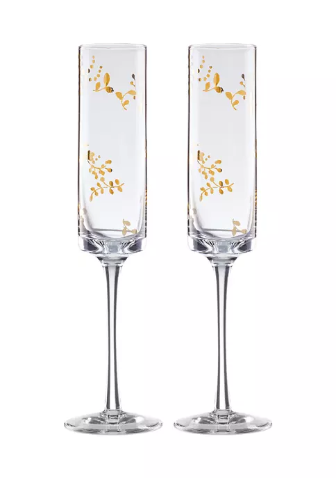 Budget 🧨 Lenox® Opal Innocence Flourish Toasting Flute Set of 2 🔥 1 Budget 🧨 Lenox® Opal Innocence Flourish Toasting Flute Set of 2 🔥
