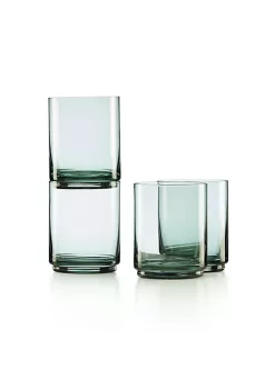 Cheapest 🎁 Lenox Tuscany Classics Stackable 4-Piece Tall Glasses 👍 -Lenox store Belk 767