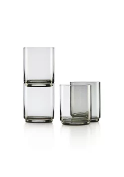 Cheapest 🎁 Lenox Tuscany Classics Stackable 4-Piece Tall Glasses 👍 -Lenox store Belk 768
