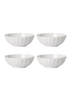 Hot Sale 👍 Lenox® French Perle Scallop Bowl Set of 4 ⌛