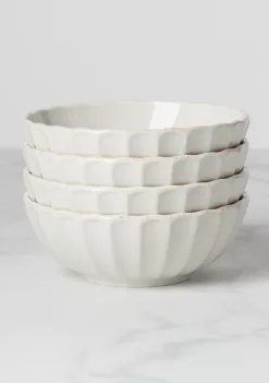 Hot Sale 👍 Lenox® French Perle Scallop Bowl Set of 4 ⌛ 6 Hot Sale 👍 Lenox® French Perle Scallop Bowl Set of 4 ⌛ -Lenox store Belk 799