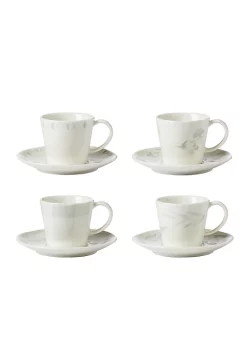 Flash Sale ✨ Lenox Oyster Bay 8-Piece Espresso Cup & Saucer Set ✔️