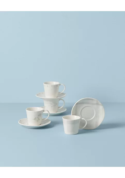 Flash Sale ✨ Lenox Oyster Bay 8-Piece Espresso Cup & Saucer Set ✔️ 3 Flash Sale ✨ Lenox Oyster Bay 8-Piece Espresso Cup & Saucer Set ✔️ - Image 3