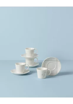 Flash Sale ✨ Lenox Oyster Bay 8-Piece Espresso Cup & Saucer Set ✔️ 8 Flash Sale ✨ Lenox Oyster Bay 8-Piece Espresso Cup & Saucer Set ✔️ -Lenox store Belk 813