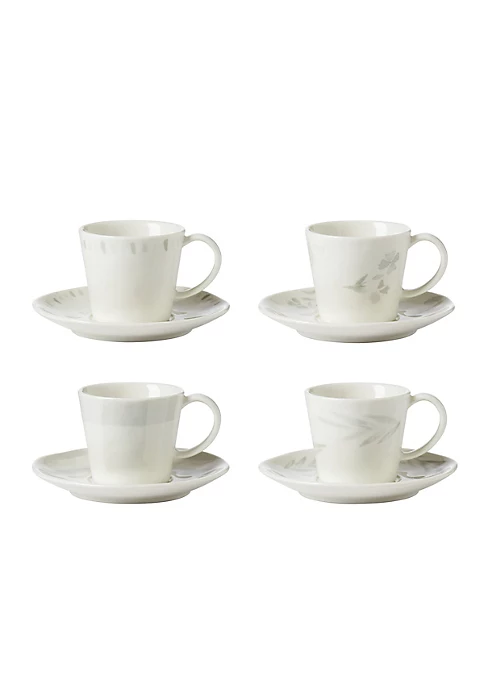 Flash Sale ✨ Lenox Oyster Bay 8-Piece Espresso Cup & Saucer Set ✔️ 5 Flash Sale ✨ Lenox Oyster Bay 8-Piece Espresso Cup & Saucer Set ✔️ - Image 5