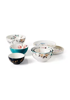 Best Sale 🔥 Lenox Sprig & Vine Luna Nesting Dinnerware Set 🎉 -Lenox store Belk 823