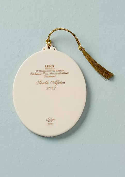 Wholesale 😍 Lenox® 2022 Trees Around the World Ornament: South Africa 😍 3 Wholesale 😍 Lenox® 2022 Trees Around the World Ornament: South Africa 😍 - Image 3