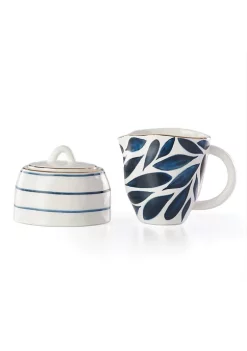 Buy 🌟 Lenox® Blue Bay 2-Piece Creamer & Sugar Bowl Set 🥰 -Lenox store Belk 887