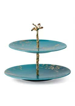 Cheap 🔥 Lenox® Sprig & Vine 2-Tiered Server ⌛