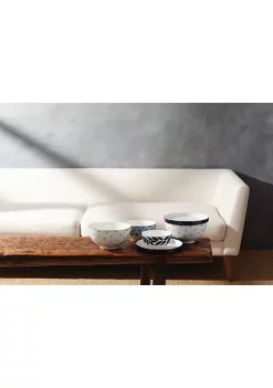 Coupon 😍 Lenox Blue Bay Luna 8-Piece Nesting Dinnerware Set 👍 -Lenox store Belk 972